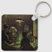 Porte-clés Les mangeurs de pommes de terre par Vincent van Go (Dos)