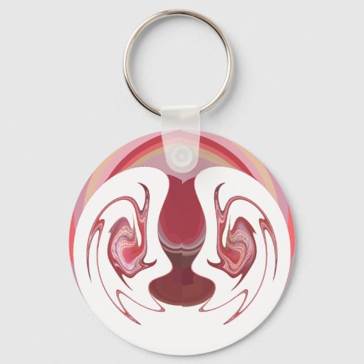 Porte-clés Les membres de la Terre : Tapisserie texturée de l (Recto)