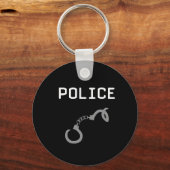 Porte-clés Les menottes de police (Recto)