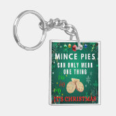 Porte-clés Les Mince Pies Ne Peuvent Signifier Qu'Une Chose C (Devant gauche)
