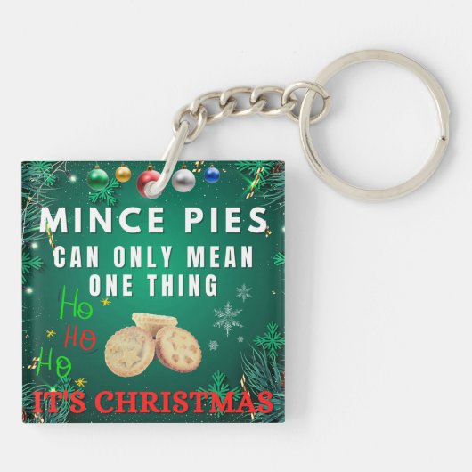 Porte-clés Les Mince Pies Ne Peuvent Signifier Qu'Une Chose C (Dos)