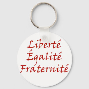 Porte-clés Les Misérables Love : Liberté, Égalité, Fraternité