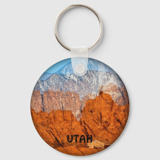 Porte-clés Les montagnes de l'Utah