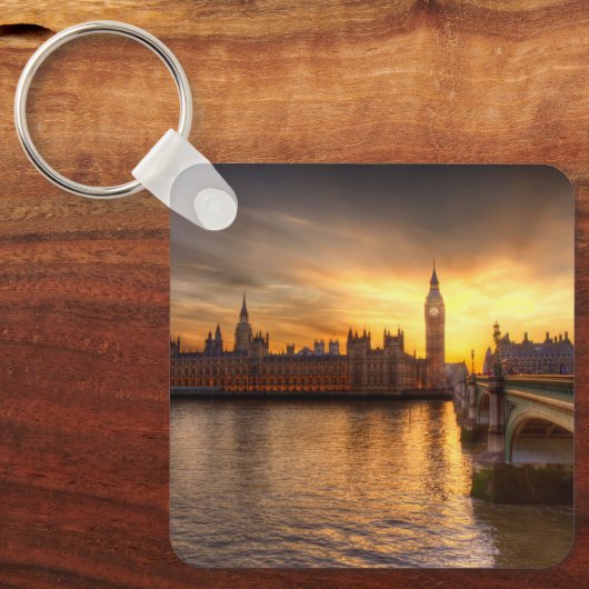 Porte-clés Les monuments | Big Ben & Chambres du Parlement (Recto)