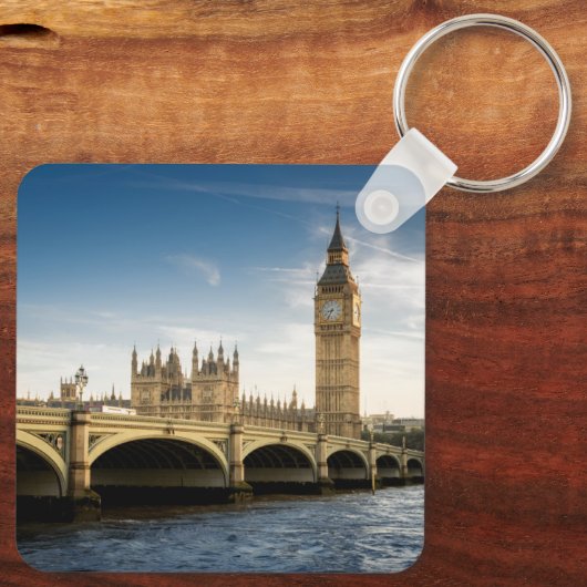 Porte-clés Les monuments | Big Ben, Londres Angleterre (Verso)