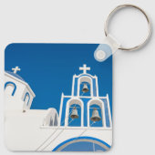 Porte-clés Les monuments | Église grecque du dôme bleu (Dos)