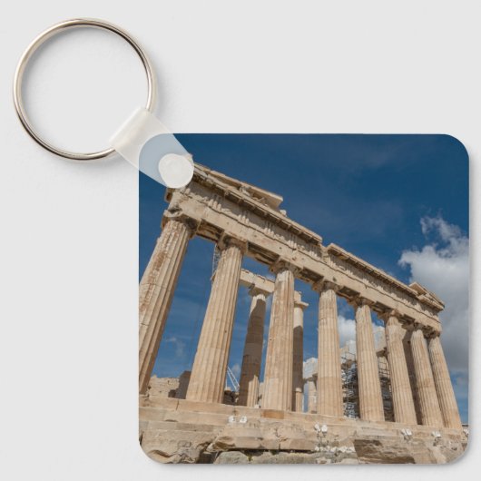 Porte-clés Les monuments | Le Parthénon, Grèce (Recto)