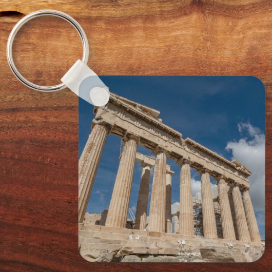 Porte-clés Les monuments | Le Parthénon, Grèce (Recto)