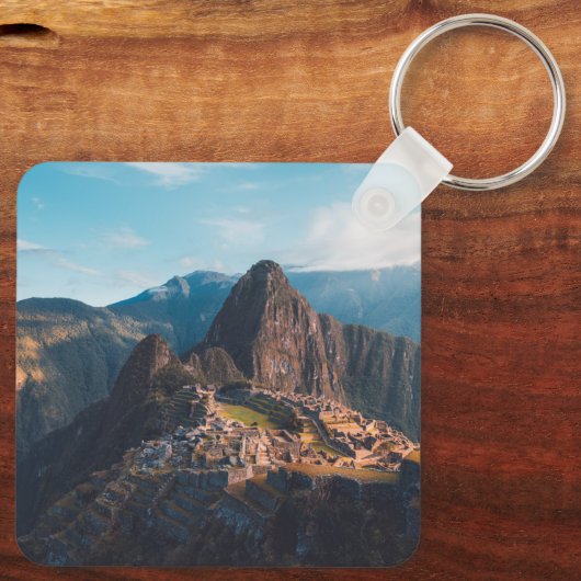 Porte-clés Les monuments | Machu Picchu, Pérou (Verso)