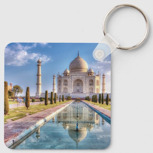 Porte-clés Les monuments | Taj Mahal Sunrise (Dos)