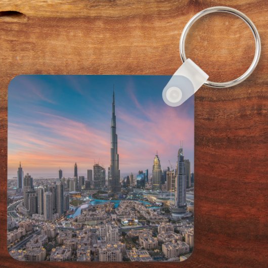 Porte-clés Les monuments | Ville de Dubaï (Verso)