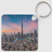 Porte-clés Les monuments | Ville de Dubaï (Dos)