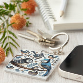 Porte-clés Les oiseaux dangereux (Devant Droit)