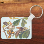 Porte-clés Les oiseaux de cacao à bec jaune d'Audubon (Recto)