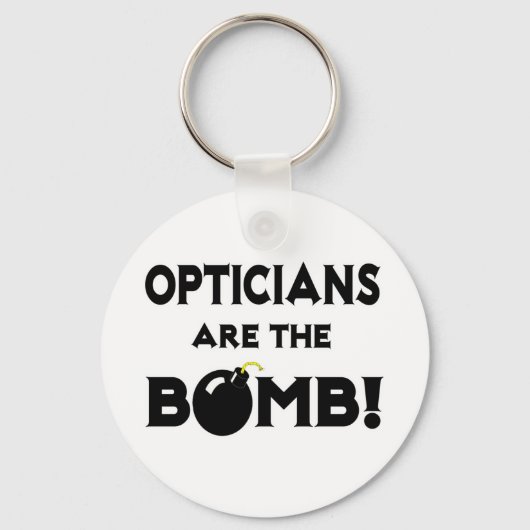 Porte-clés Les Opticiens Sont La Bombe ! (Recto)