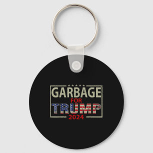 Porte-clés Les ordures pour les Tee - shirts de Trump 2024 -