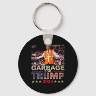 Porte-clés Les ordures pour les Tee - shirts de Trump 2024 -