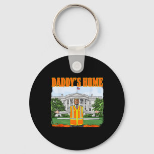 Porte-clés Les ordures pour Trump Funny Daddy's Home Trump Pi