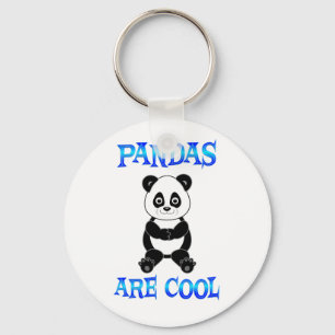 Porte-clés Les pandas sont frais