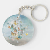 Porte-clés Les papillons dans les nuages (Dos)
