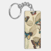 Porte-clés Les papillons qui dorment sur les Feuilles (Devant gauche)