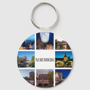 Porte-clés Les paysages de Nuremberg