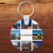 Porte-clés Les paysages de Nuremberg (Recto)