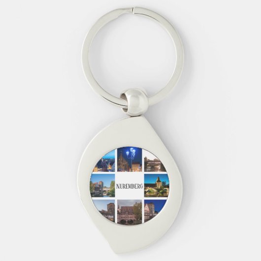 Porte-clés Les paysages de Nuremberg (Devant)