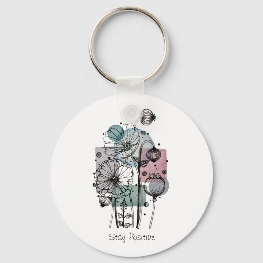 Porte-clés Les Pépites Doodent En Encre Et Aquarelle (Recto)