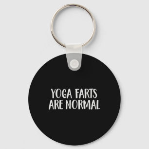 Porte-clés Les pets de yoga sont normaux, pets drôles