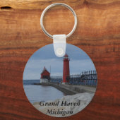 Porte-clés Les phares de Grand Haven (Recto)