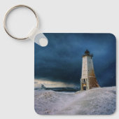Porte-clés Les phares | Frankfort Lighthouse Lake Michigan (Recto)