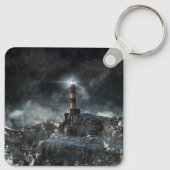 Porte-clés Les phares | Phare dans la tempête (Dos)