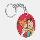 Porte-clés Les Pierrafeu | Wilma Kissing Fred (Devant gauche)