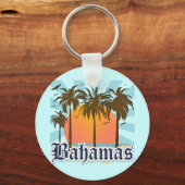 Porte-clés Les plages des Bahamas (Recto)