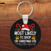 Porte-clés Les Plus Susceptibles D'Acheter Le Soir De Noël No (Recto)