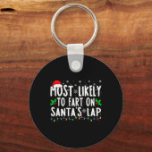 Porte-clés Les Plus Susceptibles De Commencer Sur Père Noël L (Recto)