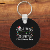 Porte-clés Les Plus Susceptibles De Diffuser La Joie De Noël (Recto)
