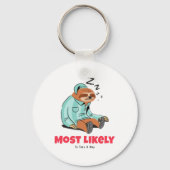 Porte-clés Les Plus Susceptibles De Faire Une Sieste (Verso)