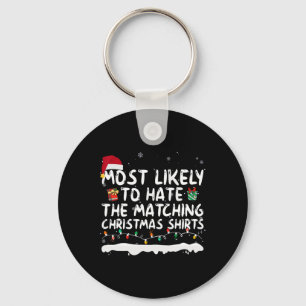 Porte-clés Les Plus Susceptibles De Haïr Le Noël Correspondan