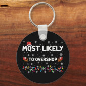 Porte-clés Les Plus Susceptibles De Surmagasiner L'Équipe Com (Recto)