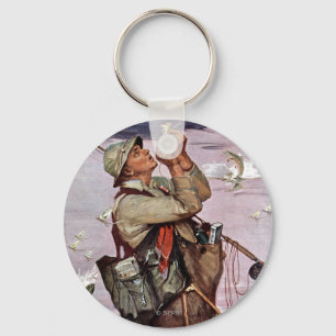 Porte-clés Les poissons sautent