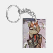 Porte-clés Les poissons sautent (Devant gauche)