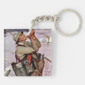 Porte-clés Les poissons sautent (Dos)