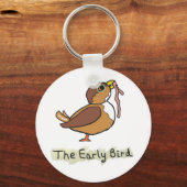 Porte-clés Les Premiers Oiseaux Attrapent Le Ver (Recto)
