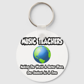 Porte-clés Les professeurs de musique...Faire du monde un end