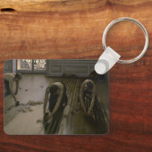 Porte-clés Les Raboteurs de parquet de Gustave Caillebotte (Recto)