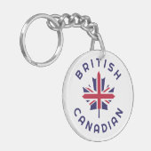 Porte-clés Les racines britanniques canadiennes (Devant gauche)