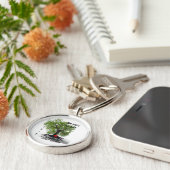 Porte-clés Les racines de l'arbre s'enfoncent profondément da (Côté)