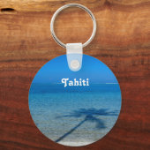 Porte-clés Les réflexions de Tahiti (Recto)